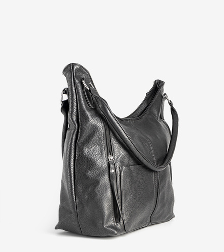 Большая женская сумка черного цвета LaiSi