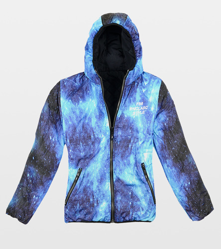 Темно-синяя мужская зимняя куртка EW-M-748